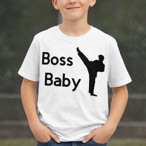White Boss Baby T-Shirt